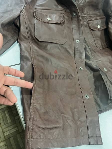 URBAN Jacket Leather 100% Size XL 5