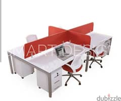 partition-workstation-staff desk-خلية عمل-مكاتب موظفين-وحدات عمل 0