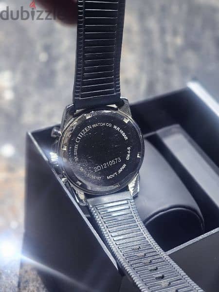 Citizen Analog Black Dial Men's Watch ساعة سيتزين رجالى أوريجنال 2