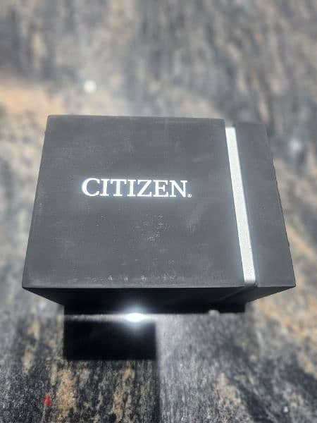 Citizen Analog Black Dial Men's Watch ساعة سيتزين رجالى أوريجنال 3