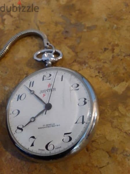 ساعة جيب ماركة JUPITER  سويسري 1