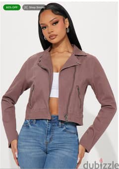 Fashion Nova Brand New Jacket - Size L جاكت فاشن نوفا جديد  مقاس لارج 0