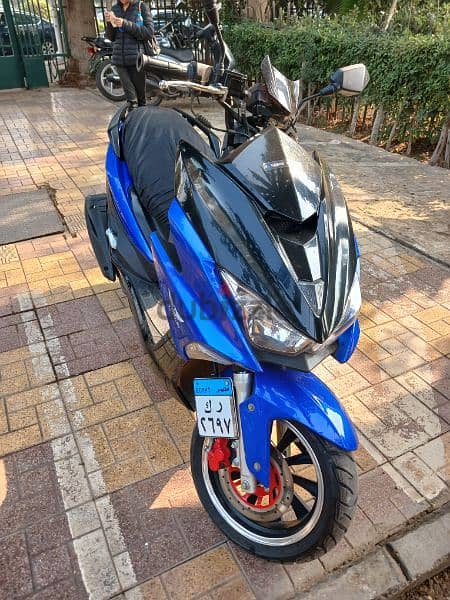 Egos scooter 200 cc motorcycle سكوتر متوسيكل 1