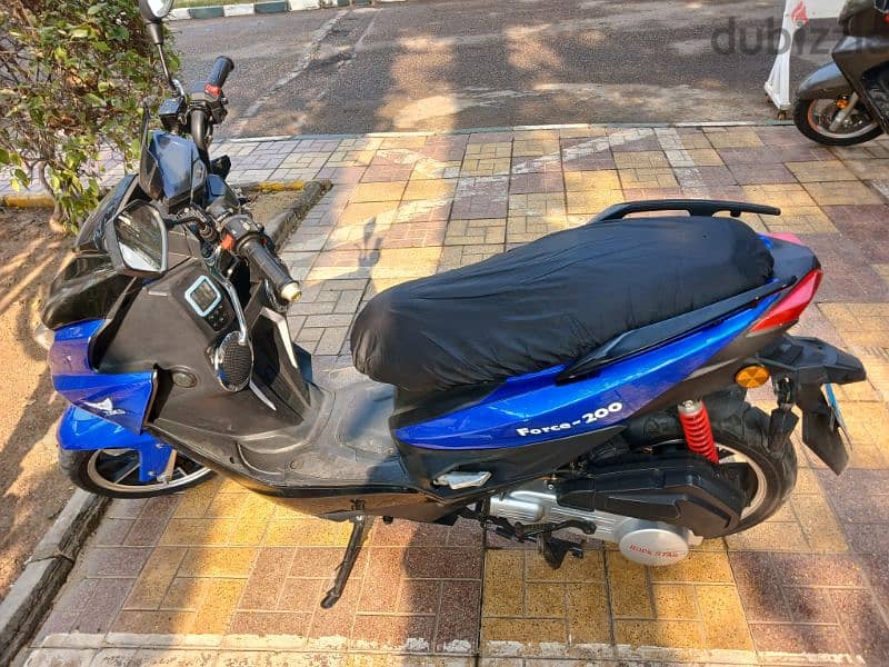 Egos scooter 200 cc motorcycle سكوتر متوسيكل 3