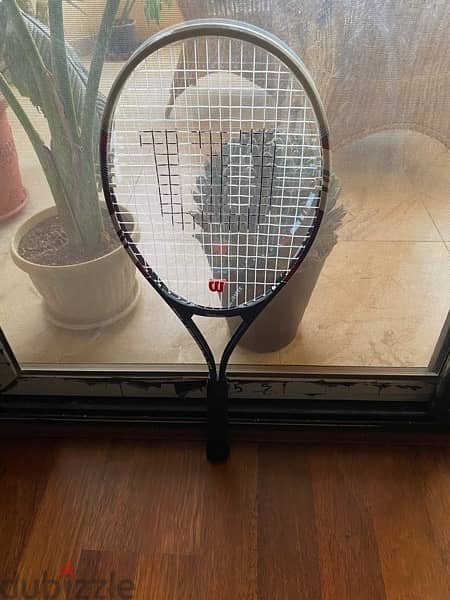 Used Wilson fusion XL tennis racket 1