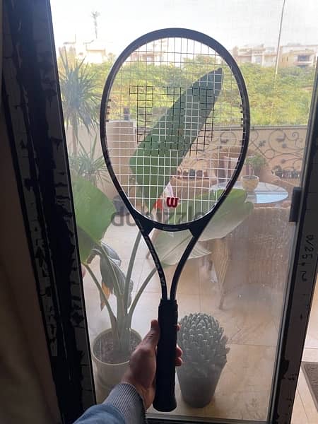 Used Wilson fusion XL tennis racket 8