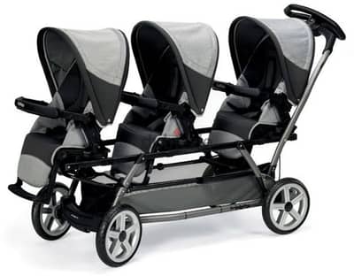 triplets stroller