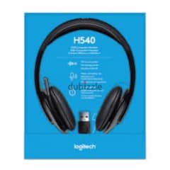 Logitech H540 USB Computer Headset with Noise-Cancelling