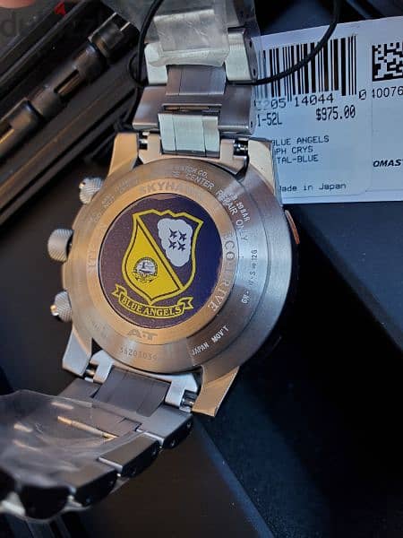 Citizen Eco-Drive Promaster Blue Angels Titanium New Watch. 4