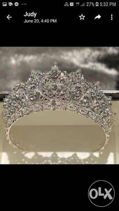 Wedding accessories Headpiece Jewel Dar تاج فرح ال 0