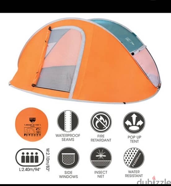 new best way tent 2 persons خيمه بست وأي جديده 0