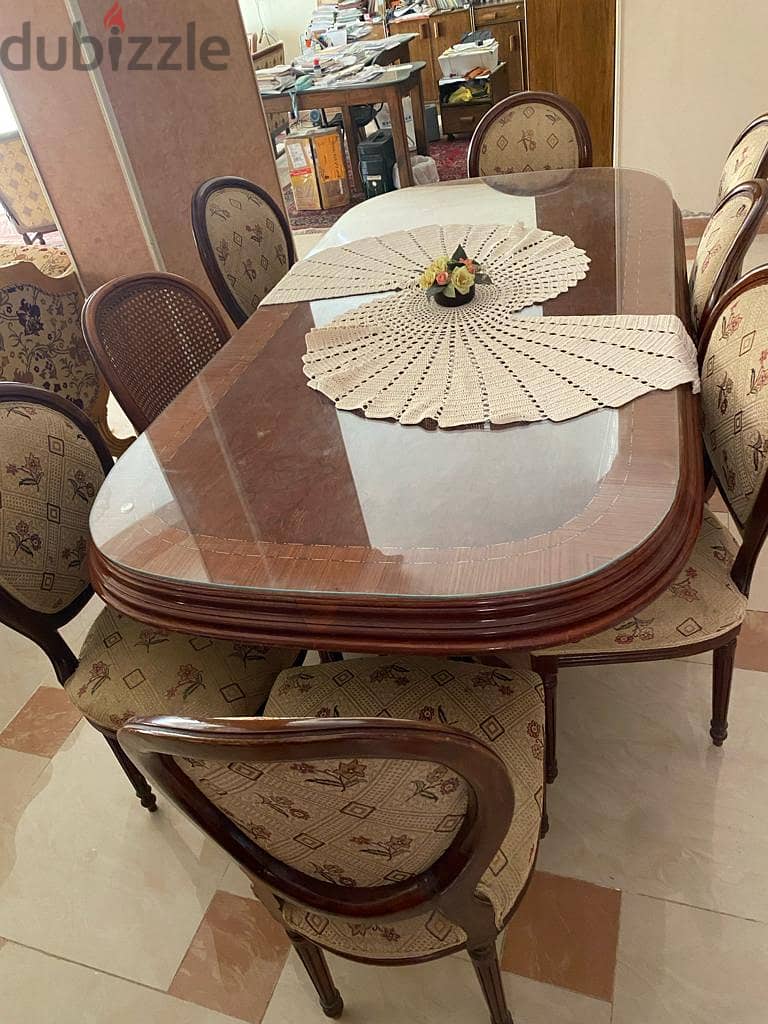 Dining Room/ سفرة كاملة 8 أشخاص ونيش 1