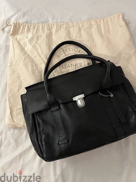 Accessorize London Genuine leather handbag 1