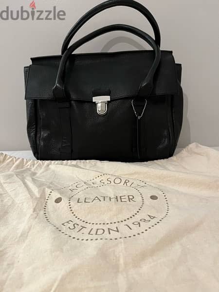 Accessorize London Genuine leather handbag 2