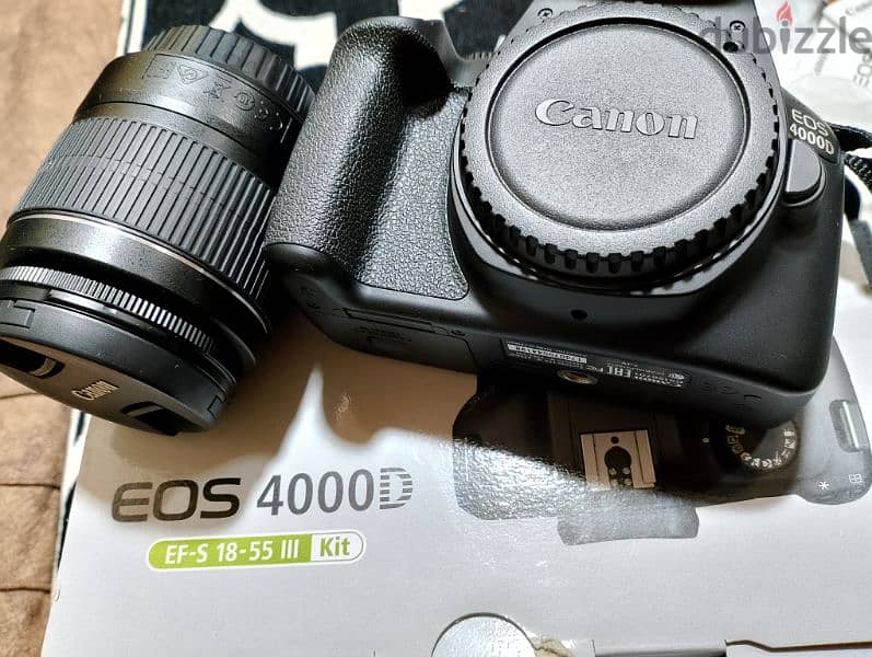 camera canon EOS 4000D 2