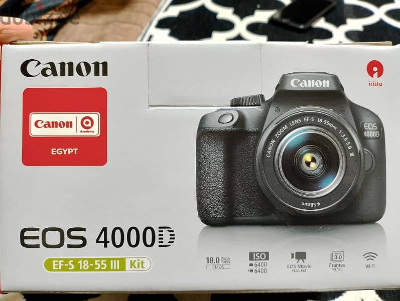 camera canon EOS 4000D 5