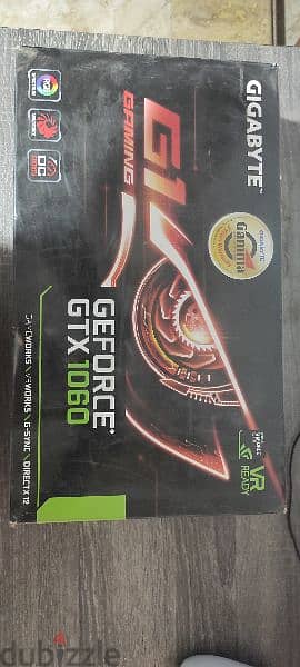 GTX 1060 6GB بحاله ممتازه 2