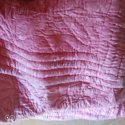 لحاف ستان تنجيد عروسة  قطن ممتازجديد  تماما.  لون روز والاخرموف فاتح