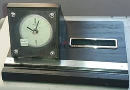 ساعة مكتب سايكو يابانى اصليه موديل QXF118Kجديده بالعلبه للبيع 0
