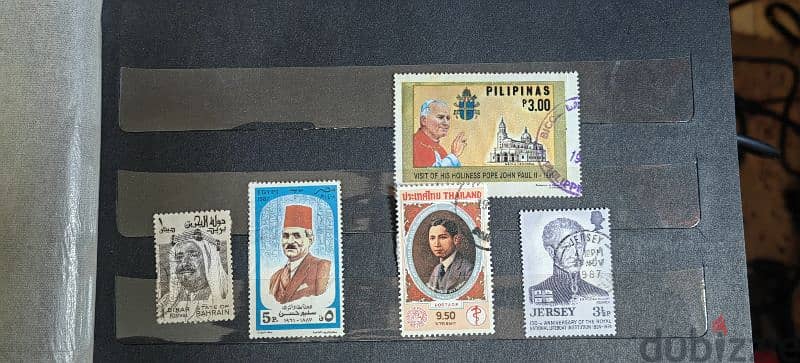 مجموعة كبيرة من طوابع البريد نادرة 8