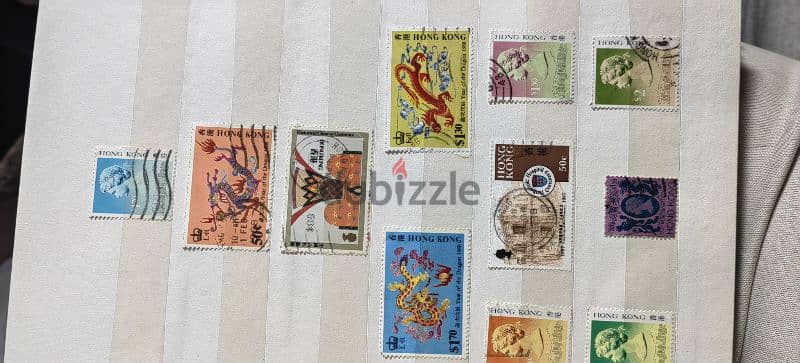 مجموعة كبيرة من طوابع البريد نادرة 15