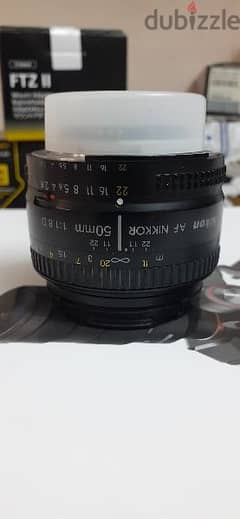 Nikon lens 50mm D لينس نيكون 50ملي مانيول