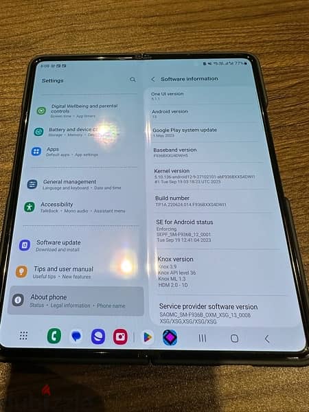 Samsung Galaxy Z Fold 4, 1 TB, 2 physical sim cards perfect conditions 18