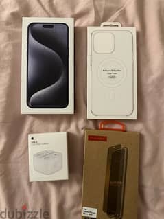 IPhone 15 pro max 256GB - New - With All Accessories
