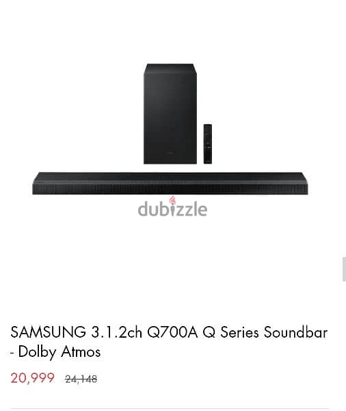 Samsung Q700A Q Series Soundbar صوتيات منزلية 199816438