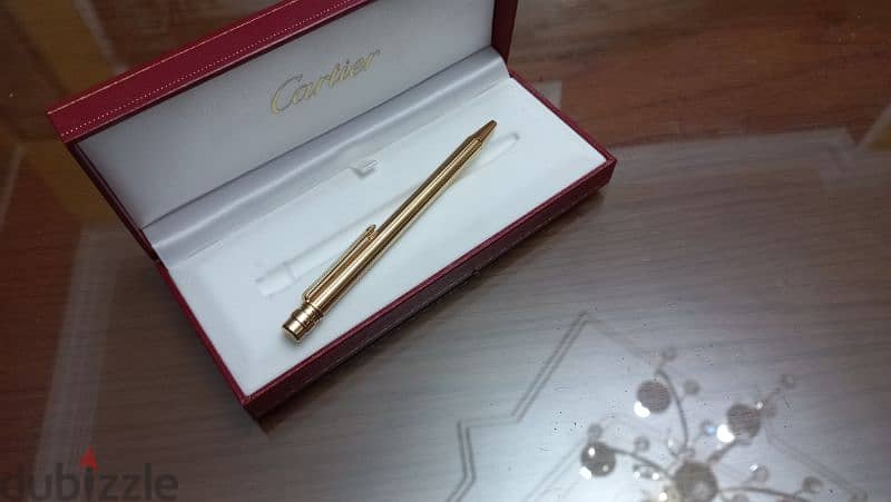 Cartier Pen Original Gold "New" 0