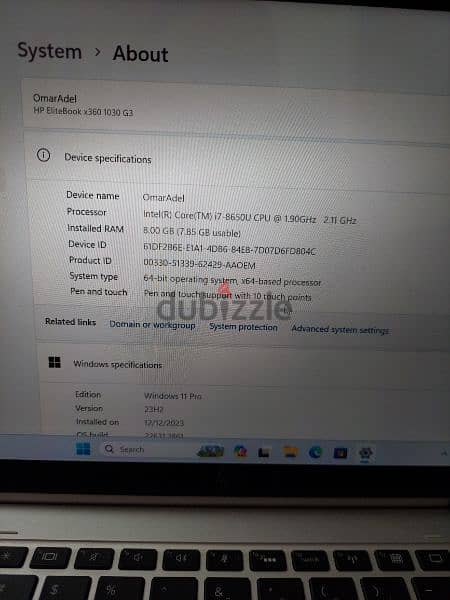 HP EliteBook x360 1030 G3 11