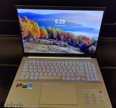 للبيع Asus Vivobook 15 pro OLED جديد لم يستخدم الا للتجربة مع rtx 3050