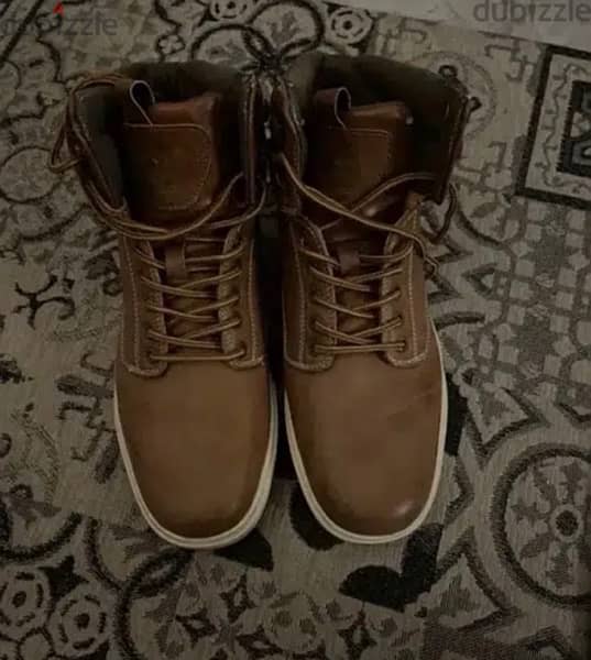 New Lotto Brown Men Brown High Shoes 3