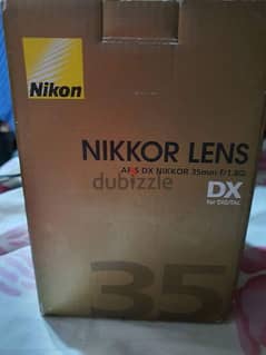 Lens Nikon DX AF-S 35mm F/1.8G 0