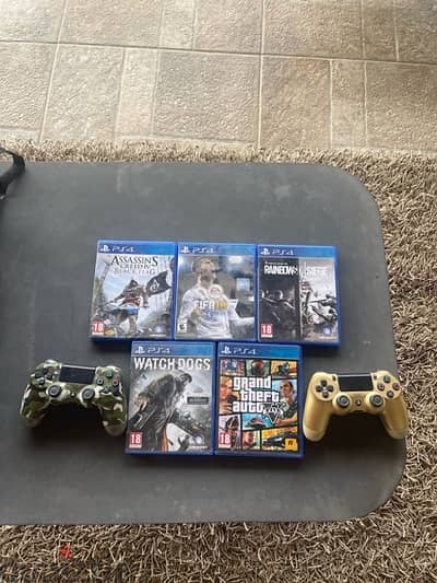 Ps4 slim console 500gb  with excellent condition