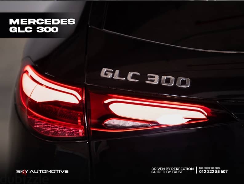 Mercedes GLC 300 Model Year 2023 loaded only 5000 km مرسيدس 2
