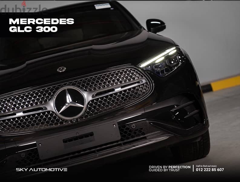 Mercedes GLC 300 Model Year 2023 loaded only 5000 km مرسيدس 6