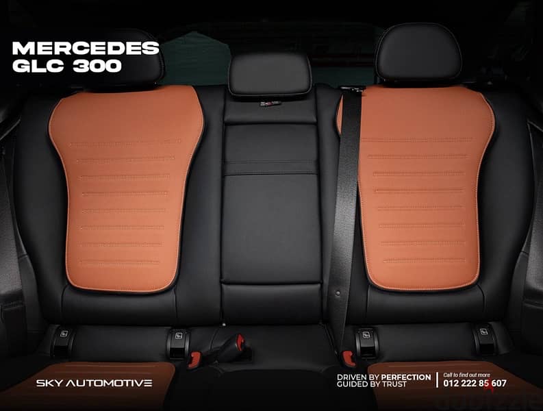Mercedes GLC 300 Model Year 2023 loaded only 5000 km مرسيدس 8