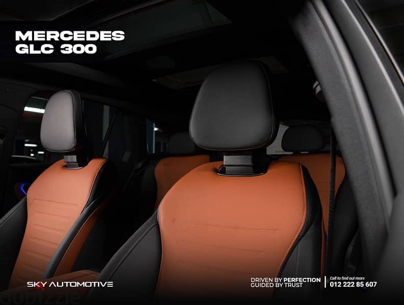 Mercedes GLC 300 Model Year 2023 loaded only 5000 km مرسيدس 11