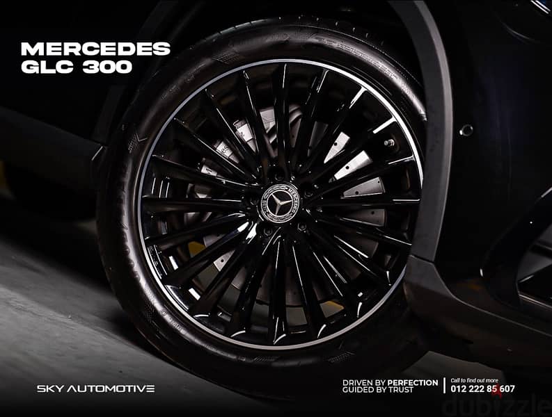 Mercedes GLC 300 Model Year 2023 loaded only 5000 km مرسيدس 16