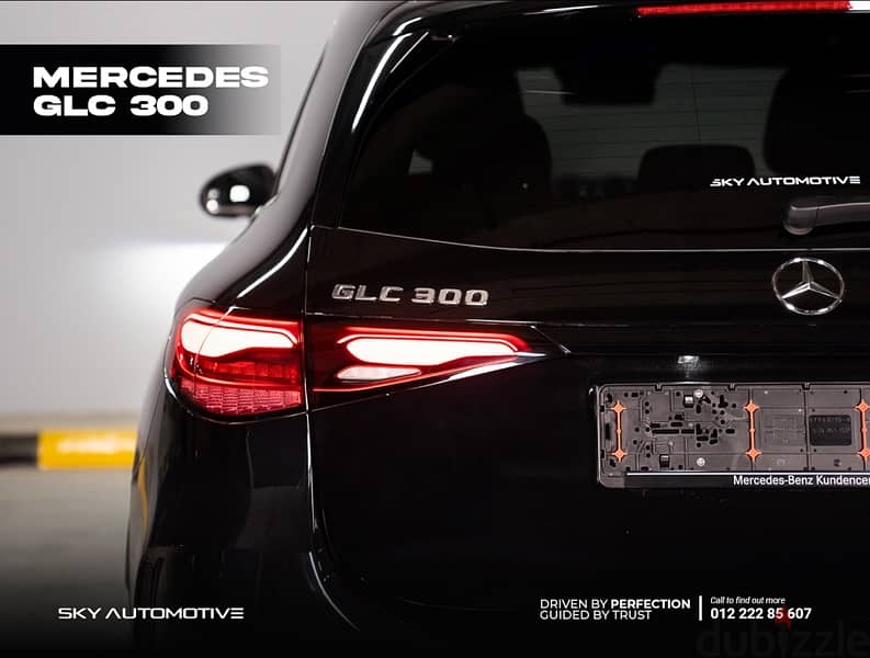 Mercedes GLC 300 Model Year 2023 loaded only 5000 km مرسيدس 17