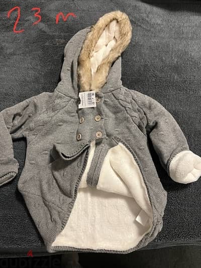 New winter jacket from okaïdi size 23 month