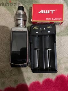 polar vape with charger external (used)