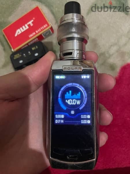 polar vape with charger external (used) 2