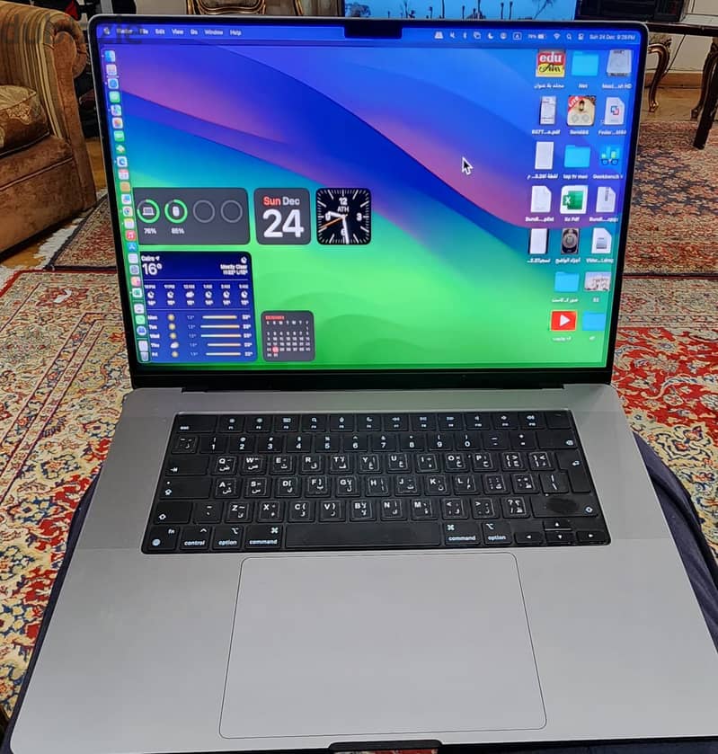 1TB Apple M2 Pro 12 CPU 19 GPU 16.2 inch like New ماك بوك برو 2023 2