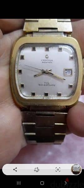 Vintage Certina Automatic Swiss Watch 4