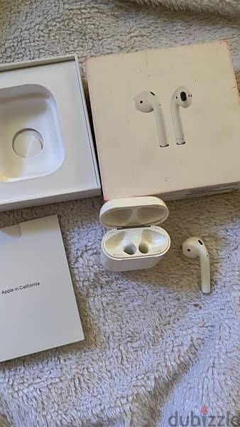 ايربودز جين 2 اوريجنال AirPod 2gen 4