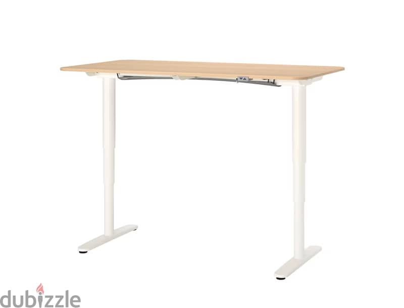 IKEA BEKANT Sit/Stand Desk - مكتب ايكيا 0