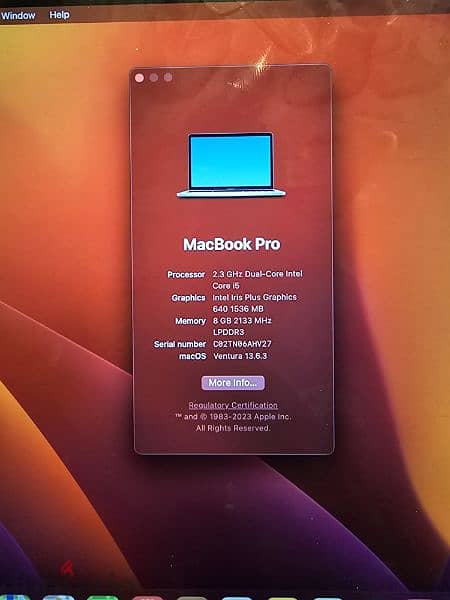 Macbook pro 2017 4