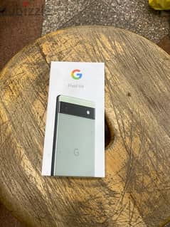Google Pixel 6a 5G 128G Green جديد متبرشم 0